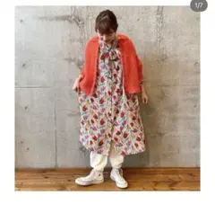 【Dot&Stripes CHILDWOMAN】太番モヘアカーディガンのサムネイル