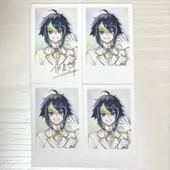 にじさんじ 伊波ライ 6周年 チェキ レア1枚・ノーマル3枚 まとめ売り⑤