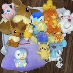 ポケットモンスター ポケモン ぬいぐるみ マスコット まとめ売り 13点