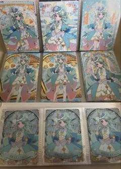 名探偵プリキュア　カード　キュアエクレール9枚セット