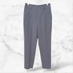 【FRAY I.D】スラックスパンツ レディース グレー センタープレス(O)下