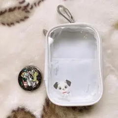ディズニー 101匹わんちゃん キャリーポーチ&金バッジ