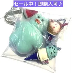 サーティワンガチャ詰めポーチ　サーティワンミニチュアアイスクリーム