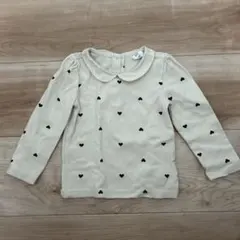 babygap ハート総柄　襟付きトップス　95cm