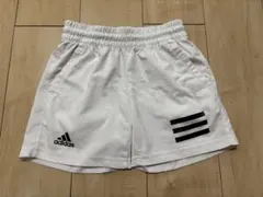 adidas ホワイト 130サイズ ショートパンツ