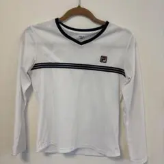 FILA 長袖Tシャツ Mサイズ ホワイト
