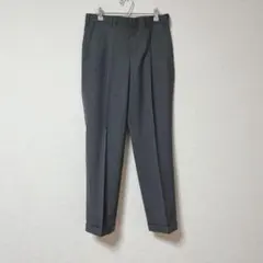 ☆ 《美品》SOLOTEX ストライプ スラックス パンツ グレー