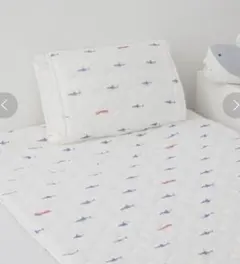 未使用【ジェラートピケ】ピローパッド シングル接触冷感素材シャークshark