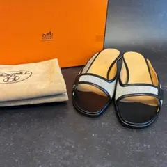 美品　エルメス　HERMES　ミュール　サンダル　36のサムネイル
