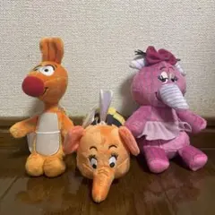 モーリーファンタジー くまのプーさん100周年マスコット ズオウ ヒイタチ 3種