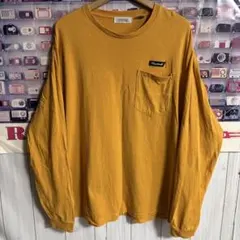 RADIALL USAコットンフラッグロゴワッペンポケット長袖TシャツLロンTのサムネイル