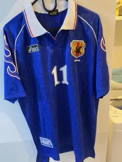 1998年 日本代表 フランスW杯 炎ユニフォーム 三浦知良 #11のサムネイル