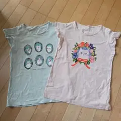 UNIQLO 猫柄 Tシャツ140㎝ 2枚セットのサムネイル
