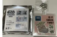 スターウォーズ マンダロリアン グローグー ランダムアクスタ入りアクキー