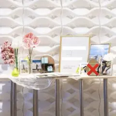 ウェディング ウェルカムスペース　12セット　写真立て　テーブルランナー