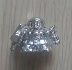 機動戦士ガンダム ガシャポン戦士 ダイキャストガンケシ 量産型ザク シルバー