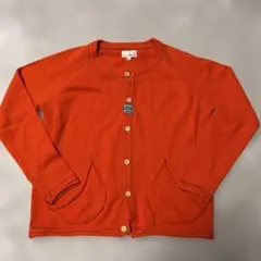 ITTICACA オレンジ ニットカーディガン M