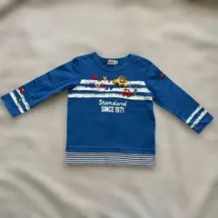 ミキハウス　車柄ロンT