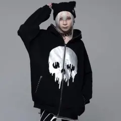 CIVARIZE(シヴァーライズ) / ジップパ ーカー/コットン/BLK