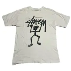 【M】OLD STUSSY シャドーマン Tシャツ ホワイト 白