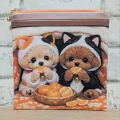 ❤フラットポーチ❤小物ポーチ❤トイプードル