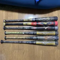 MIZUNO 軟式野球バット 3本セット まとめ売り - メルカリ