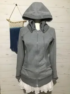 Y2K 平成ギャル ダークコア グランジ パンク ロック パーカー