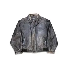 【極希少】エディーバウアー ヴィンテージ A-2型 レザージャケット 本革 XL