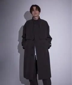 スムースタッチスタンドオーバーコート