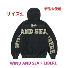 極美品 24ss ウィンダンシー × リベーレ WIND AND SEA × LIBERE GRAPHIC TEE Tシャツ ヴィンテージライク ロゴ プリント オーバーサイズ 1⁄14 発売WIND AND SEA x LIBERE (ウィンダンシー リベーレ) | Fullress