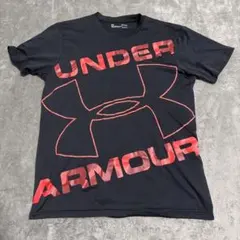 Under Armour HeatGear Tシャツ Mサイズ ブラック/レッド
