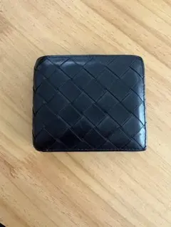 BOTTEGA VENETA ブラック 二つ折り 財布