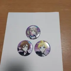 プロセカ　グリッター缶バッジvol.6 こはね・MEIKO・レン　セット
