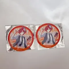 gigoコラボカフェCrazy Raccoonグリッター缶バッジ ありさか