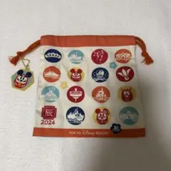 東京ディズニーリゾート 2024年デザイン 巾着