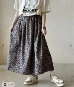 ダブルJQレオパ スカート　journal standard luxeのサムネイル