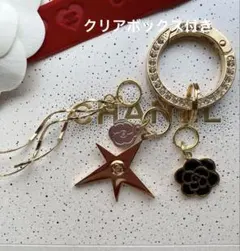 CHANEL _2025 コメット　カメリア⭐︎ゴールドチャーム　〈新品〉