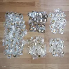 ●未使用品 七宝焼 材料 ブローチ ペンダント トップ 兼用 120個 まとめて