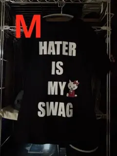 hatecreation HATERIS MYSWAG TシャツMIKADO着用 - メルカリ