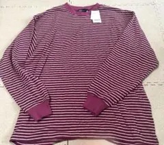 CRAFT STANDARD BOUTIQUE 長袖ボーダー ワイン色