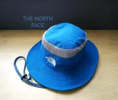 ザノースフェース メッシュキャップ ハット ユニセックスS ブルー 涼しい 紐付