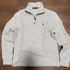 Polo Ralph Lauren グレー ハーフジップセーター XS