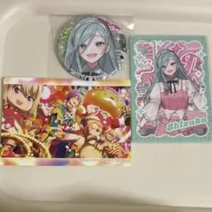 プロセカ メロパレ 雫 缶バッジ カード トレカ モモジャン 日野森雫 類 特典