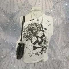 00s archive Y2Kprint T-shirt - メルカリ