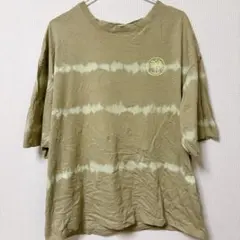 ZARA ザラ タイダイ Ｔシャツ クルーネック 半袖 XL ビッグサイズ 茶のサムネイル