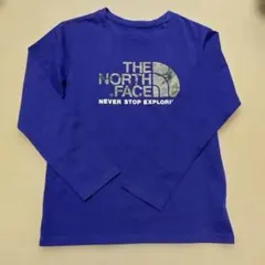 THE NORTH FACE 長袖カットソー 150 青