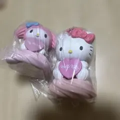 サンリオキャラクターズ　ホイップクリームマスコット　キティ　マイメロ　セット
