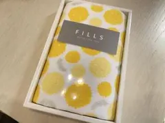 FILLS イエロー ドット柄 タオルセット