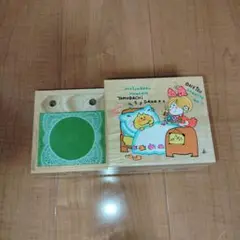 [当時物]　水森亜土ちゃん　オルゴール　木製　アクセサリーケース