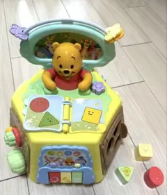 くまのプーさん 絵本でおしゃべり！指先知育いっぱいできた